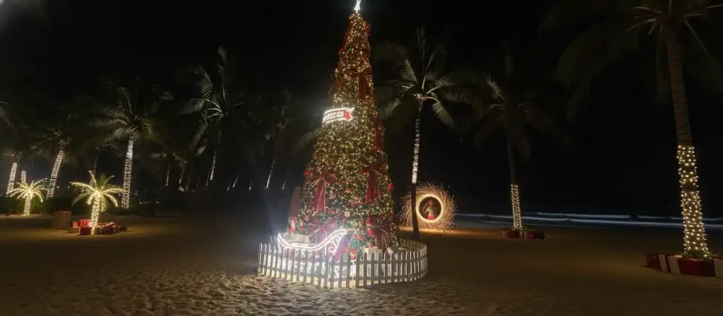 Goa in december, when to go goa, best time to visit goa, christmas vibe in goa