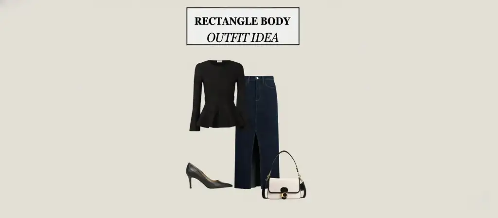 rectangle body shape styling tips, how to dress rectangle body, rectangle figure outfit ideas, best clothes for rectangle shape, rectangle body type fashion, styling rectangle body, rectangle shape wardrobe, dresses for rectangle body, rectangle body outfits, create curves rectangle shape