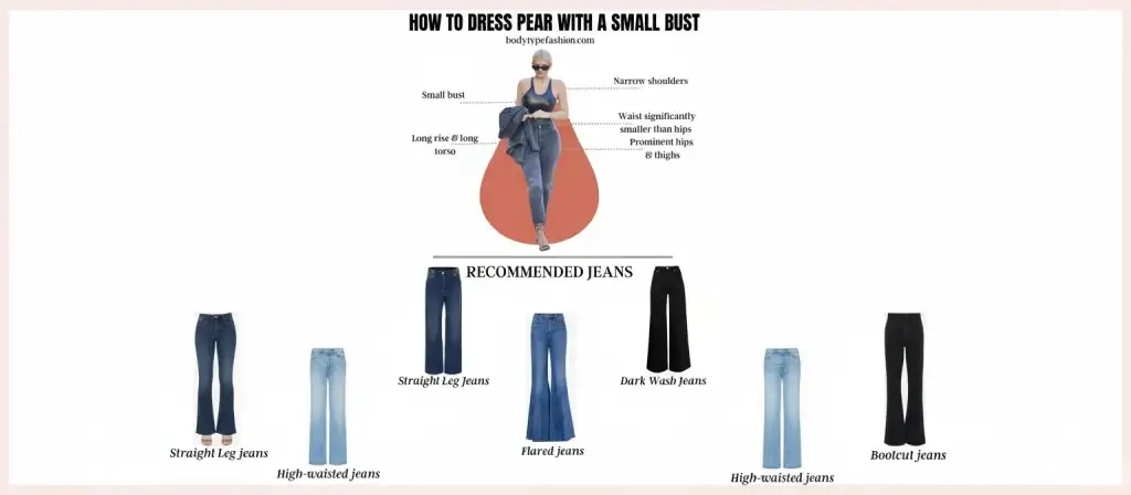 jeans for pear shaped body woman, pear shaped body outfit ideas