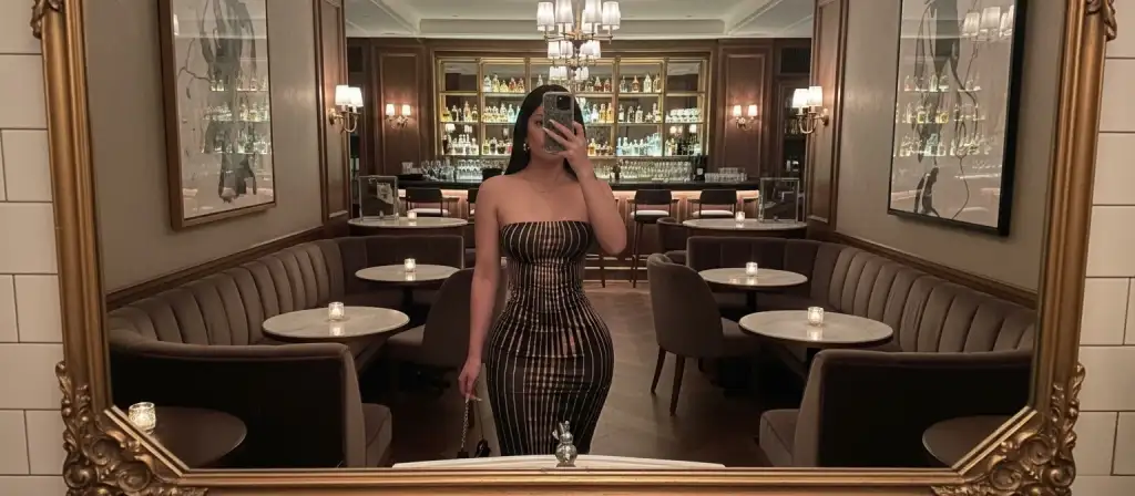 Hourglass figure woman in fitted wrap dress, Best jeans for hourglass body shape styling, Hourglass figure outfit with defined waist belt, Bodycon dress styling for hourglass curves, High-waisted pants hourglass fashion guide