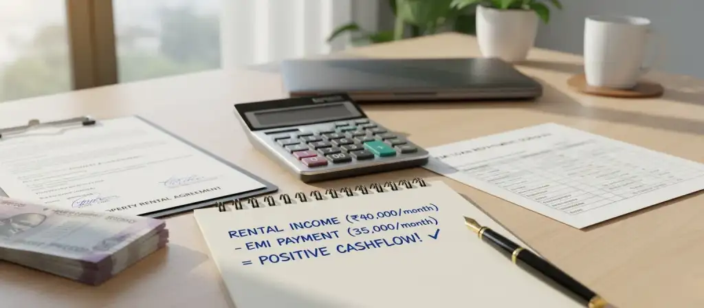 Home loan vs cash payment financial comparison for property investment in India with 2026 interest rates and ROI analysis