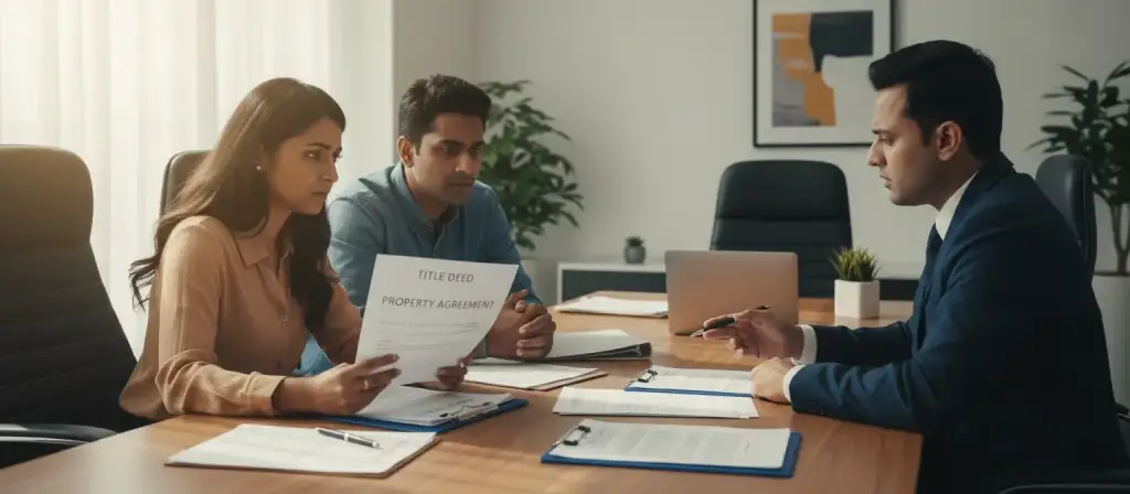 Property documentation checklist for homebuyers in India including title deed verification, encumbrance certificate, RERA registration, sale deed, NOCs and other legal documents required for property purchase.